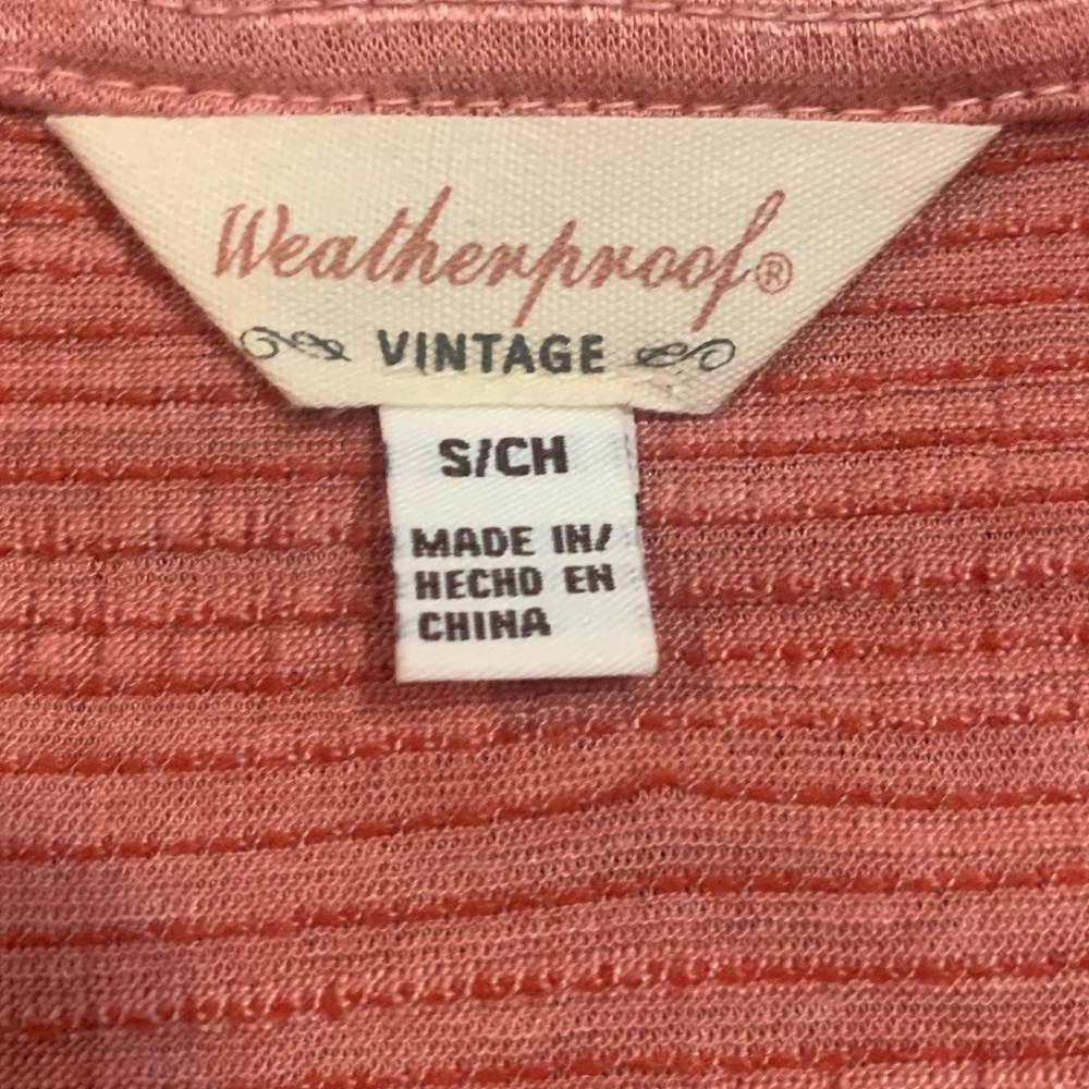 Weatherproof Vintage Tie Waist Button Shirt Small - Picture 4 of 5